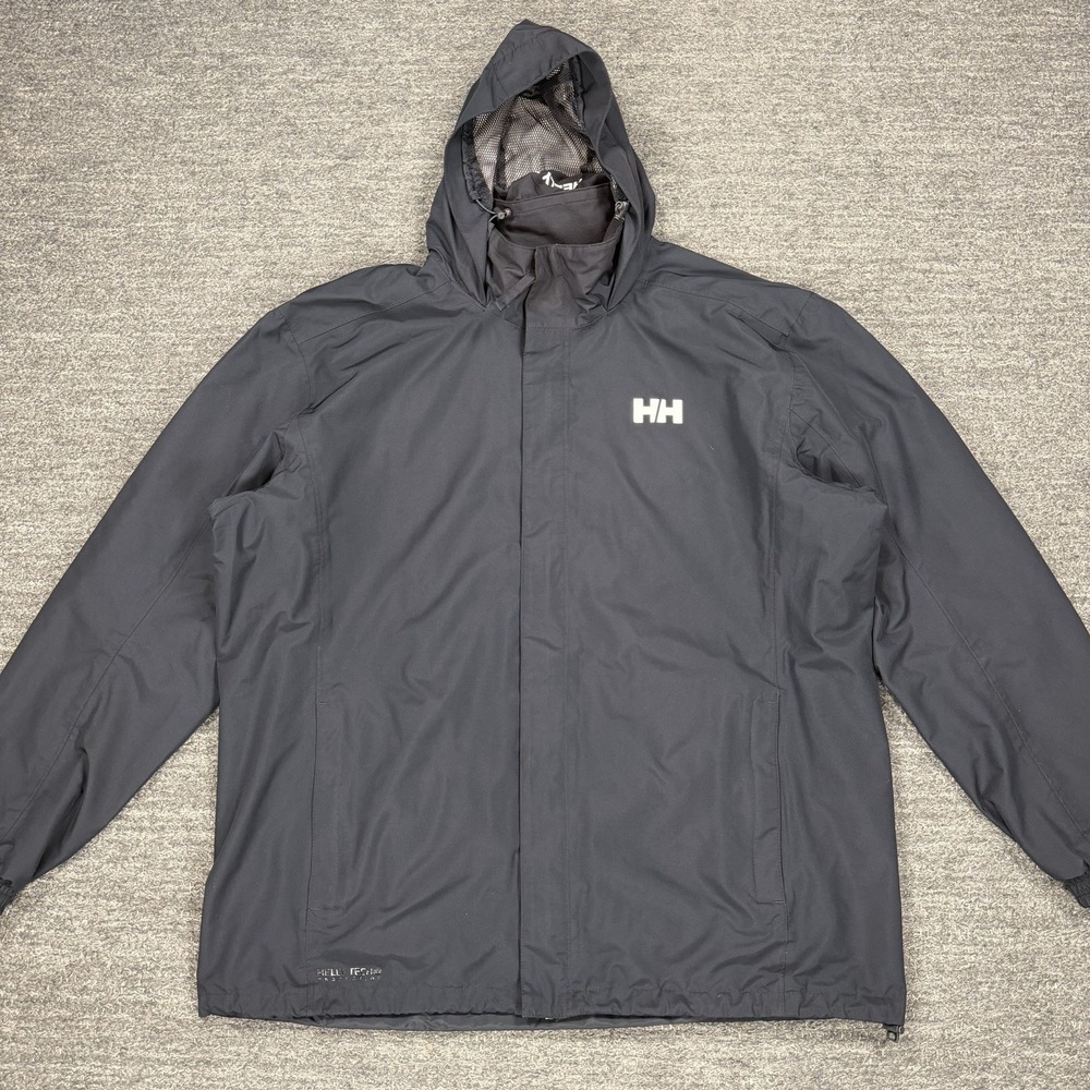 Helly Hansen Jacket Men 3XL XXXL Dubliner Waterproof Helly Tech Coat Outdoor